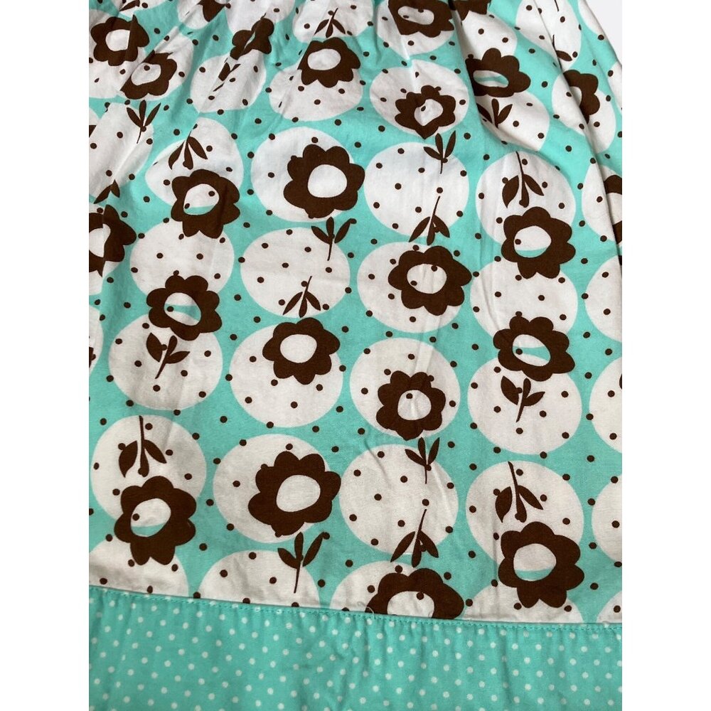 Penelope Mack Girls Sleeveless Floral Dress Size 4 Cotton Blend - Picture 10 of 10